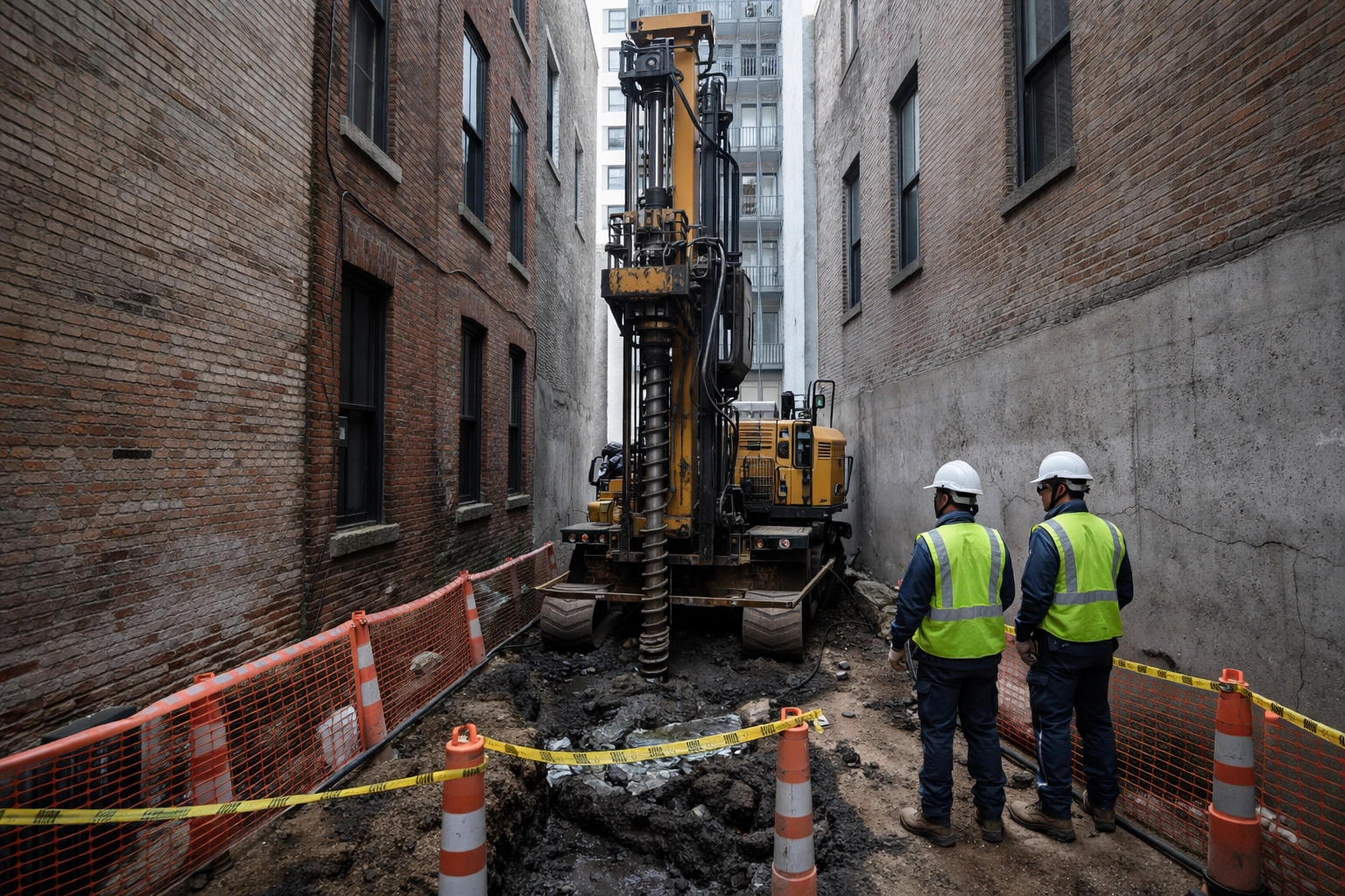 Why Your NYC Infill Project Needs a Geotechnical Investigation Before You Dig