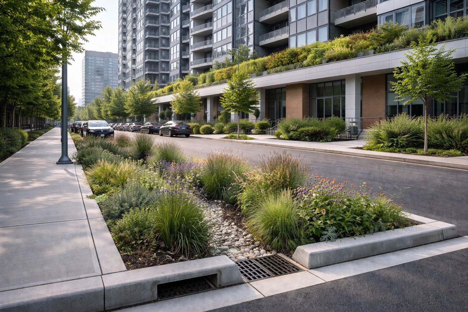 Green Infrastructure as a Site Amenity: Meeting NYC Stormwater Rules with Style