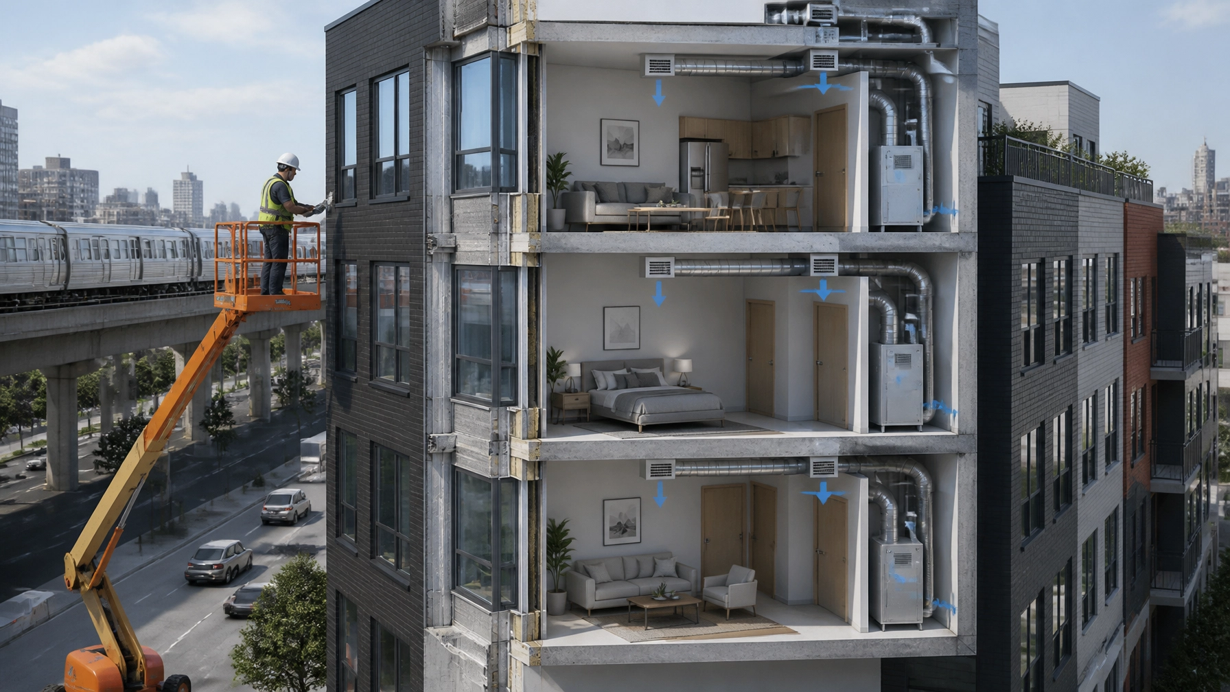 NYC E-Designation Noise Compliance: Acoustic and Ventilation Closeout for Brooklyn and Queens Projects