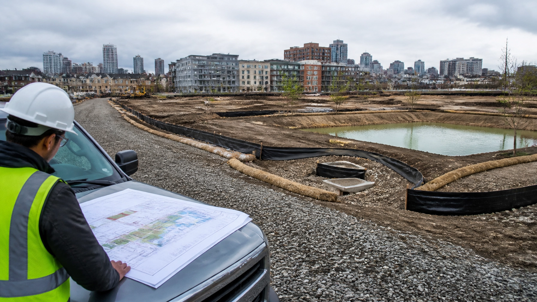 SWPPP Services Jersey City and Newark: NJPDES Construction Stormwater Compliance Before Groundbreaking