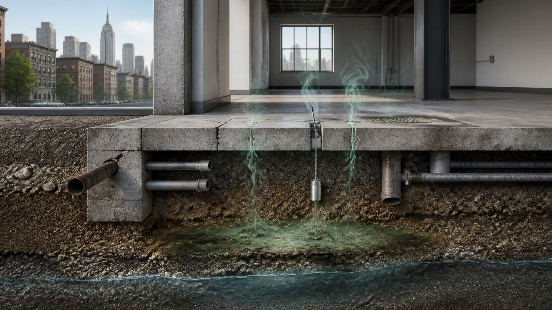 Vapor Intrusion Assessment NYC: E-Designation, Soil Vapor Testing, and Real Estate Closing Risk