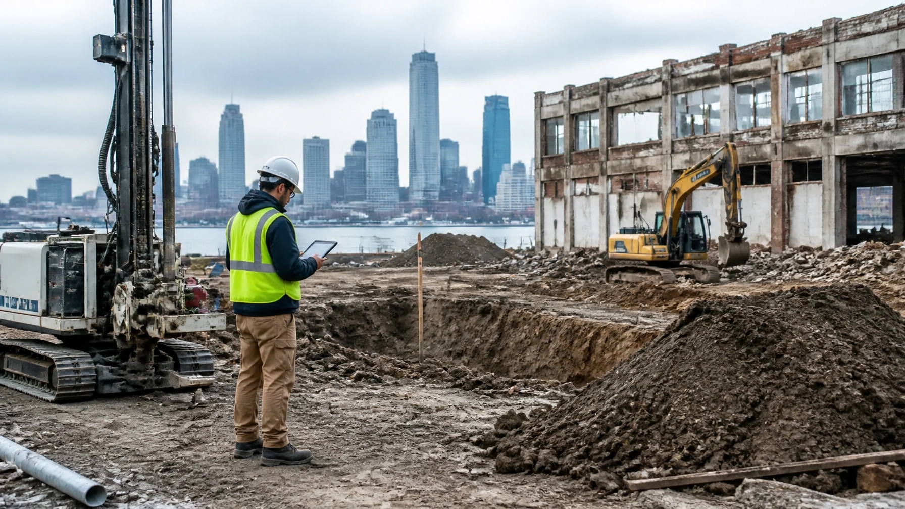 NJ Environmental Due Diligence for Multifamily Acquisition: ISRA, Historic Fill, and Phase II Risk in Hudson County