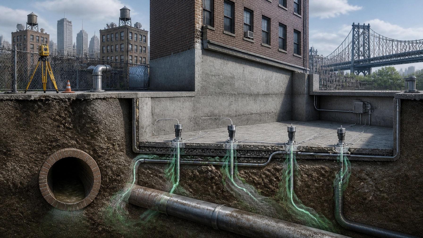 NYC OER Soil Vapor and Indoor Air Testing: What Queens and Brooklyn E-Designation Projects Need Before Closing