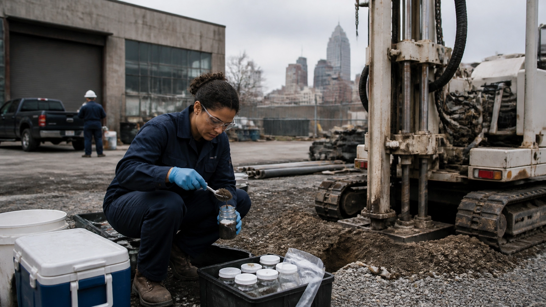 NJDEP PFAS and Dioxin Default Testing: Phase II Scope for Industrial Property Sales in Newark and Jersey City