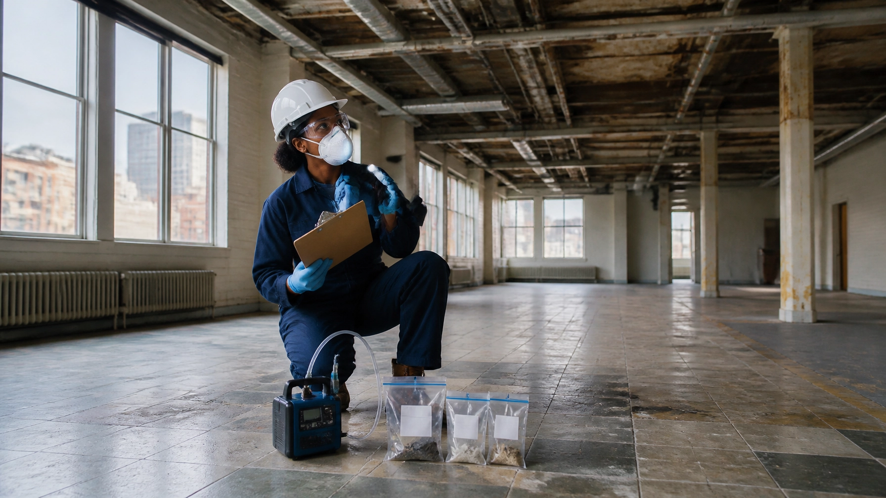 Asbestos Inspection Cost NJ Commercial Property: Budgeting Newark and Jersey City Renovations