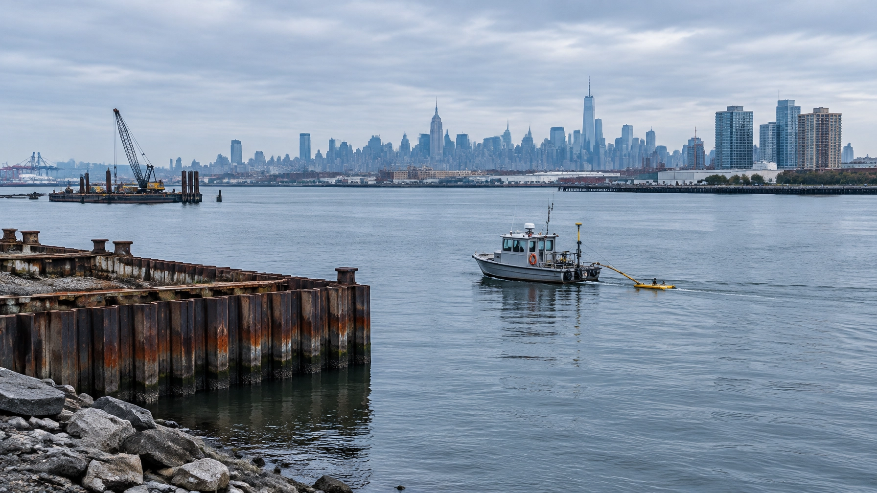 Sediment and Waterfront Remediation NY and NJ 2026: MGP Residuals, Bulkheads, and Dredge Material Management