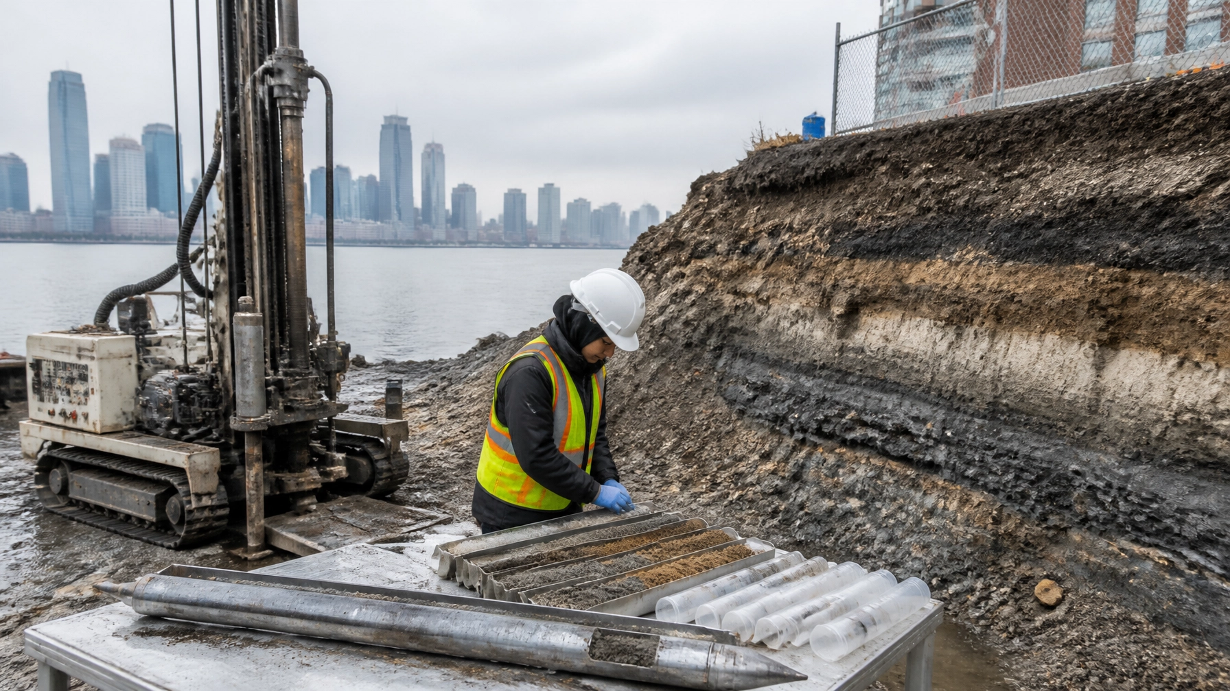 Geotechnical Report Cost Jersey City NJ: Soil Borings, Fill, Groundwater, and Foundation Design